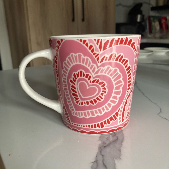 Starbucks ceramic heart mug 14oz - Picture 5 of 7